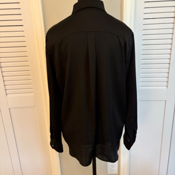 J.Crew Black Button Down Blouse Size Small - Picture 3 of 3